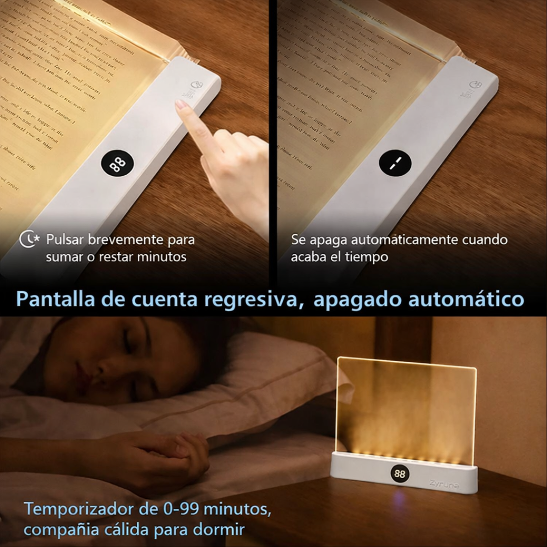Luz LED inteligente de lectura